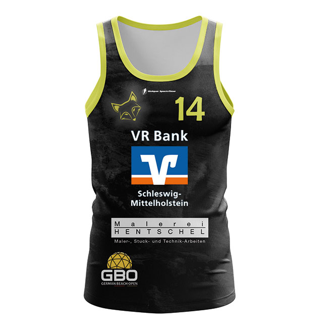 Beachhandball Tank Tops vollflächig gestalten und online bestellen!