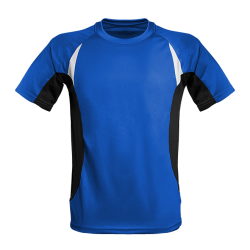 Herren Lauf Shirt contrast bunt
