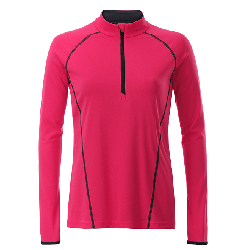 Damen Langarm Funktions-Shirt bunt