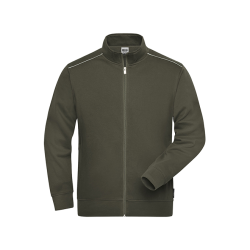 Herren Workwear Sweat-Jacke