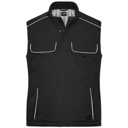 Gepolsterte Arbeitsweste Softshell