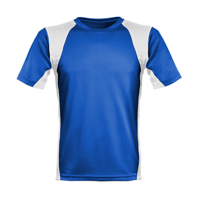 royalblau/weiß