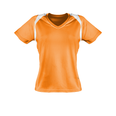 orange/weiß