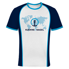 Firmenlaufshirts mit Logo Kühne & Nagel