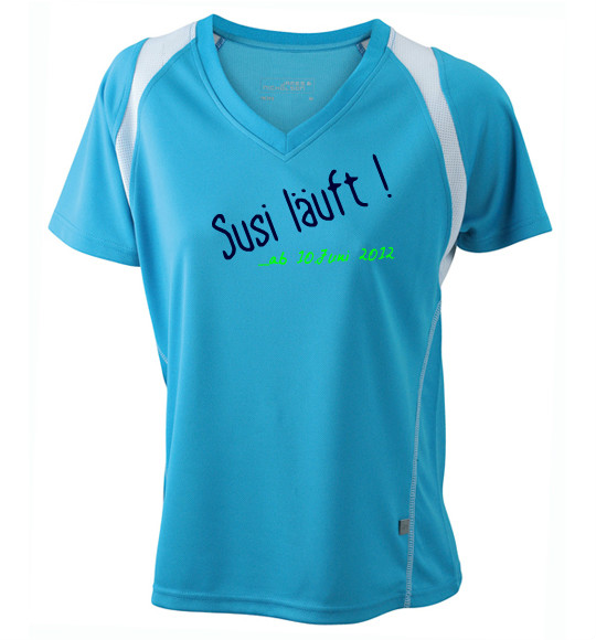 Sportland Funktionsshirt/Laufshirt/Sportshirt Performance T-Shirt atmungsaktiv für Kinder S.B.J