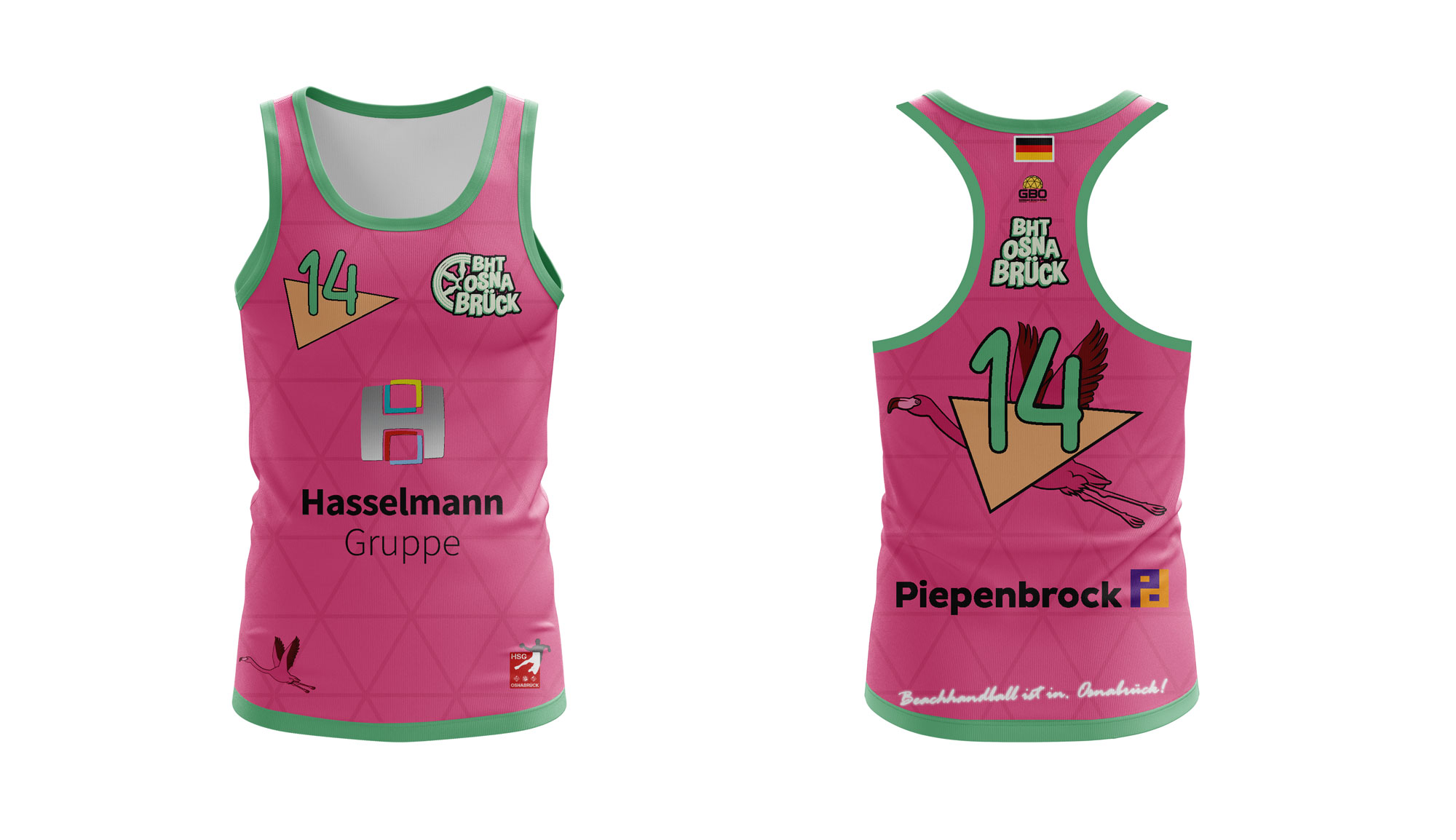 Beach Handball Trikots Damen