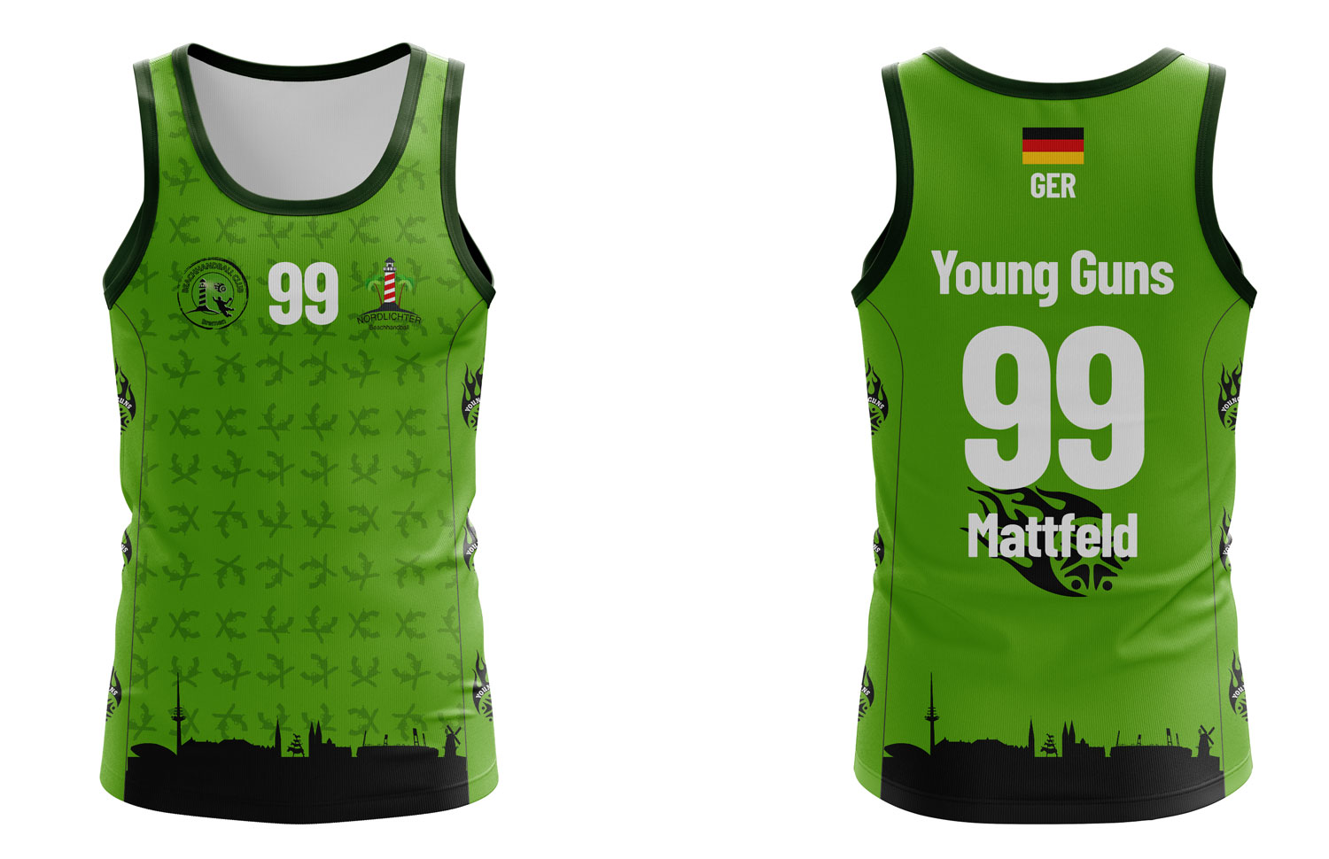 Beachhandball Trikots BHC Bremen