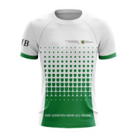 Contrast Laufshirt bedrucken weiß-grün