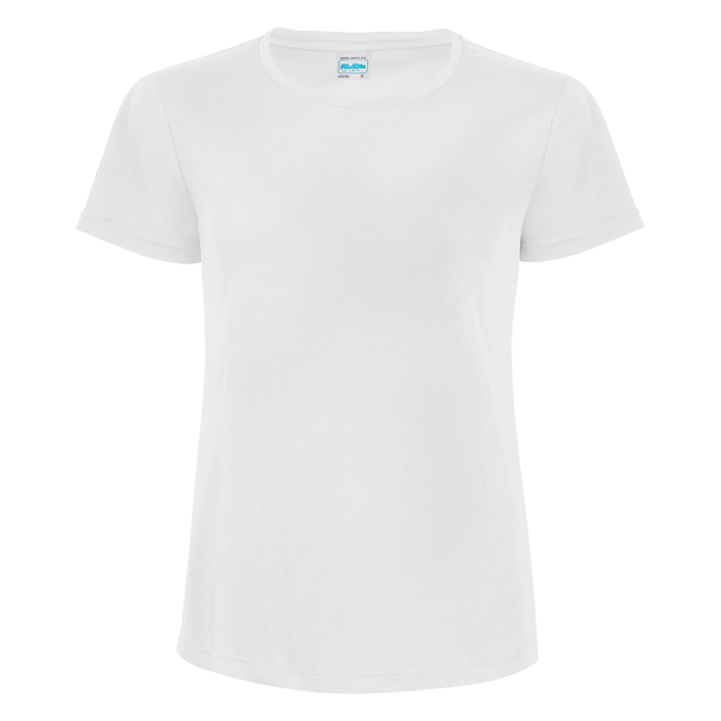 Damen Lauftrikot basic weiß Damen Lauftrikot basic weiß
