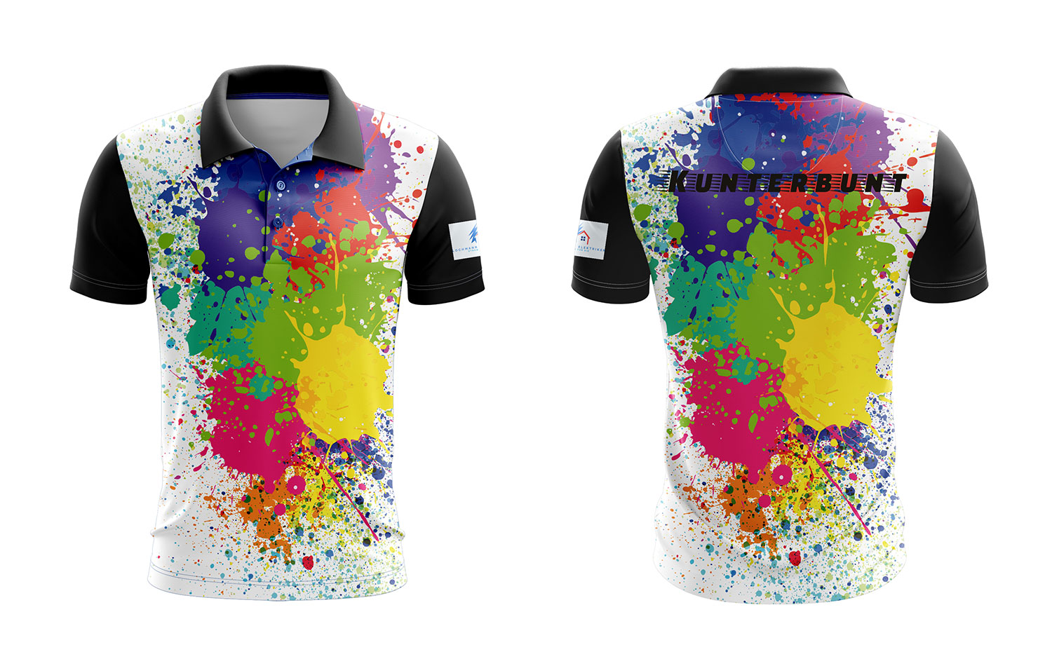 Dart Polos Kunterbunt gestalten