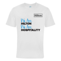 Firmenlauf Shirt Hilton bedruckt