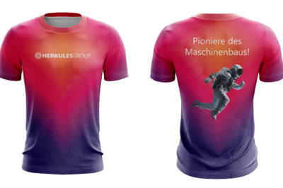 Firmenlauf Shirt mit Logo
