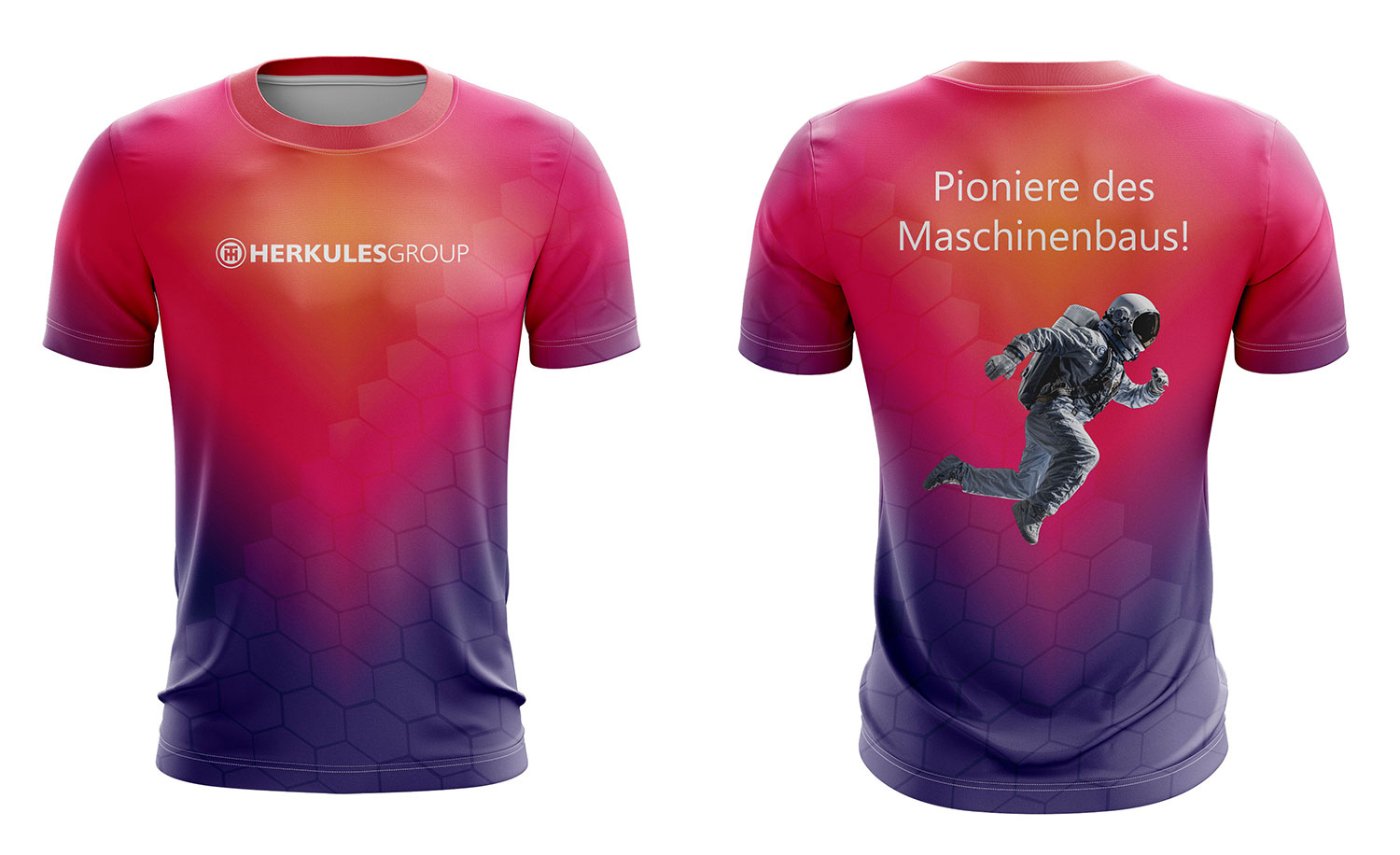 Firmenlauf Shirts für die Herkules Group