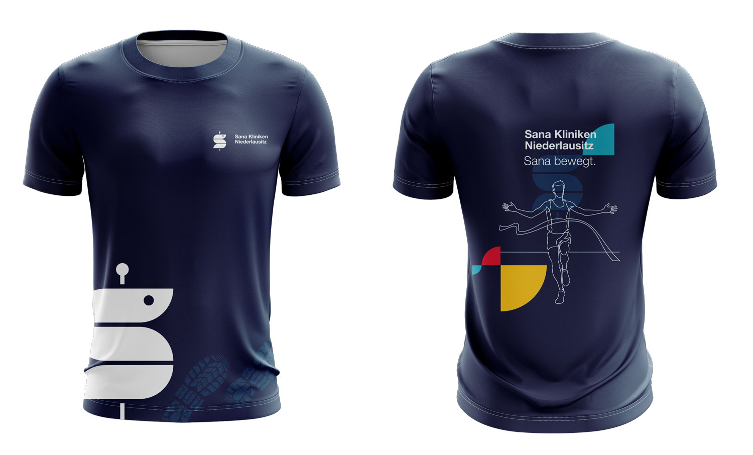 Firmenshirts Sana Kliniken