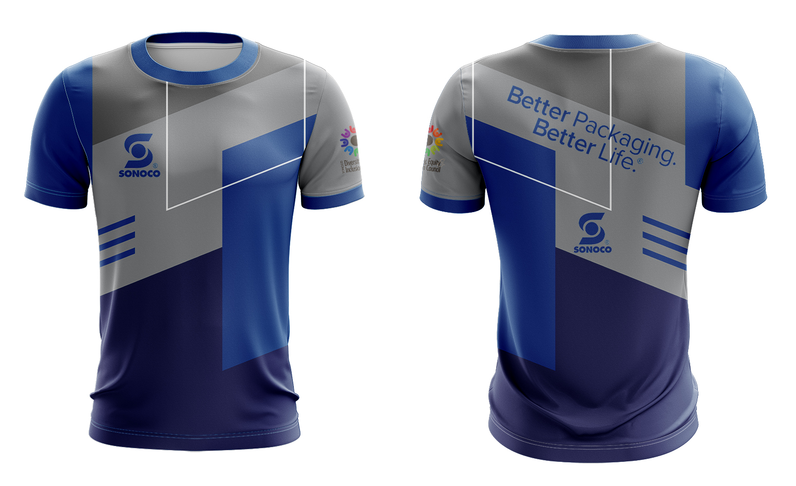 Firmenshirts Verpackungsunternehmen Sonoco 