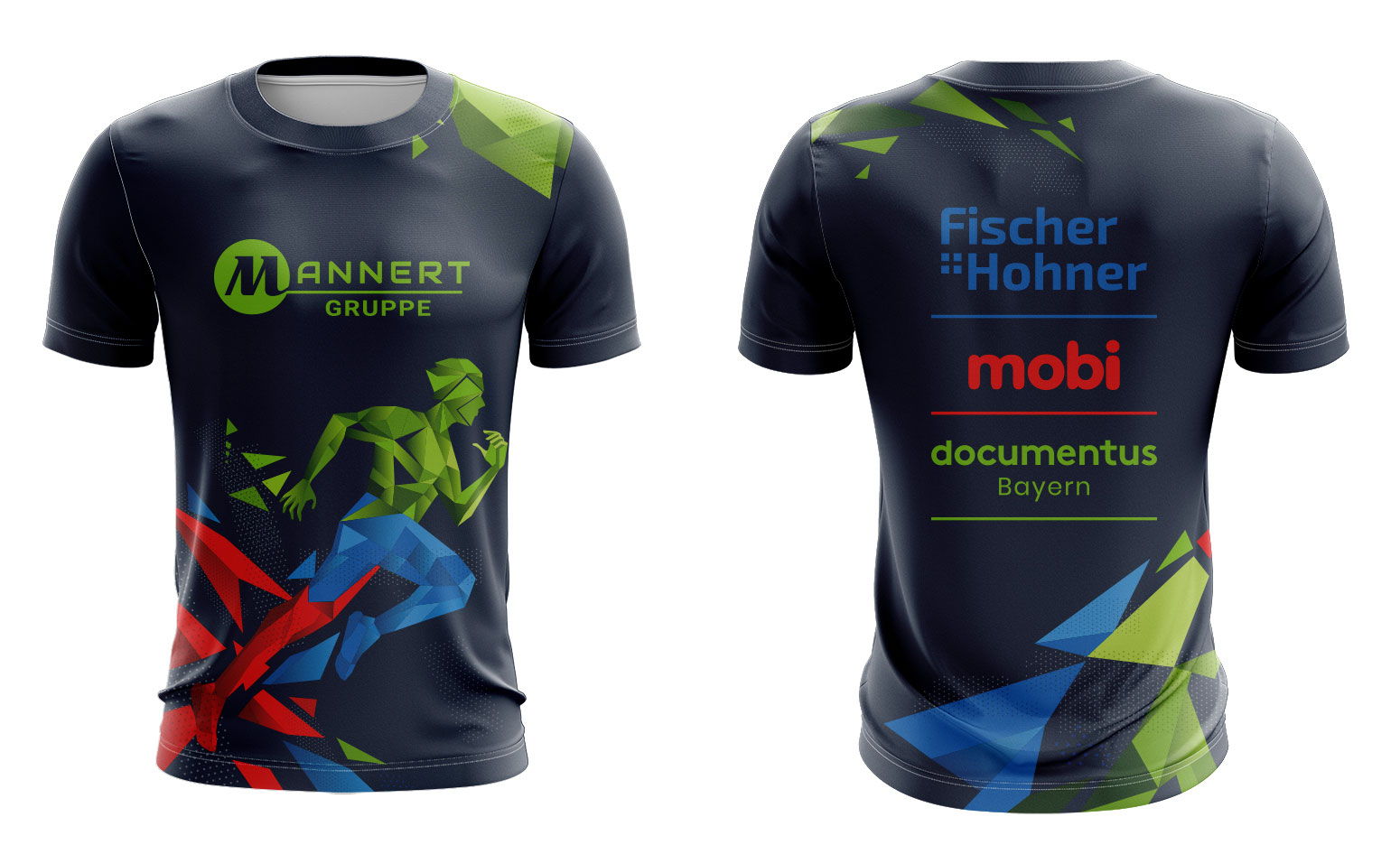 Firmenlaufshirts für die Mannert Gruppe