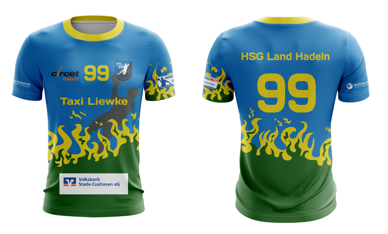 Handball Trikot HSG Land Hadeln