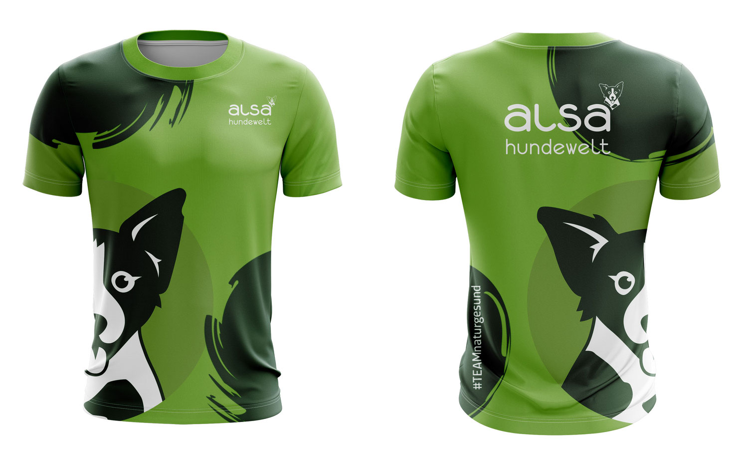 Hundesport Trikots bedrucken