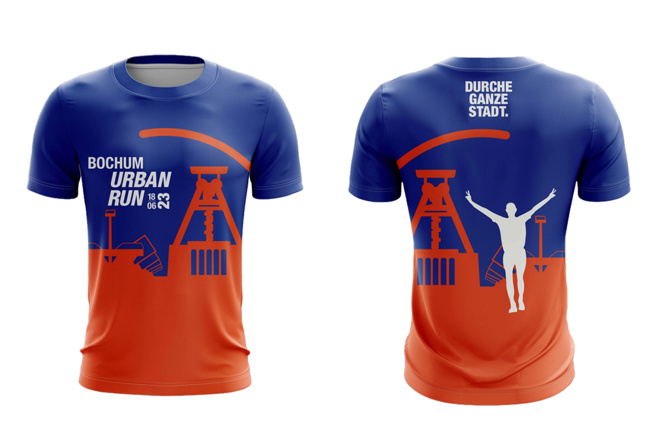 Laufshirt Urban Run Bochum