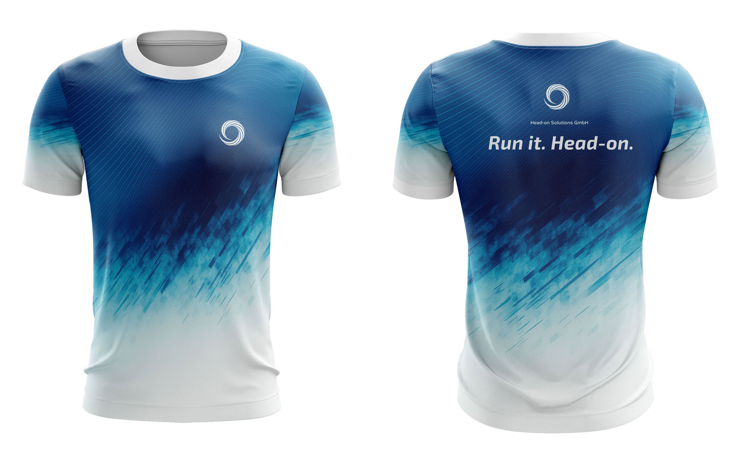 Laufshirt Head-on-Solution