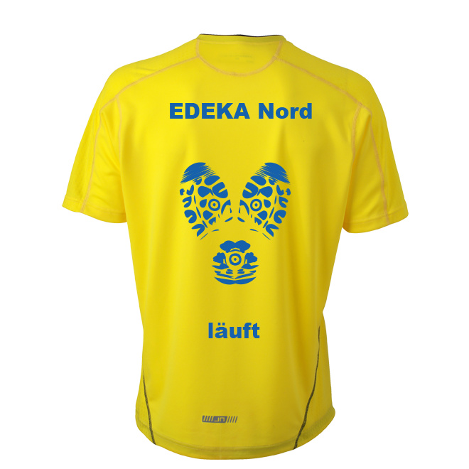 Laufshirts bedrucken für Edeka Nord