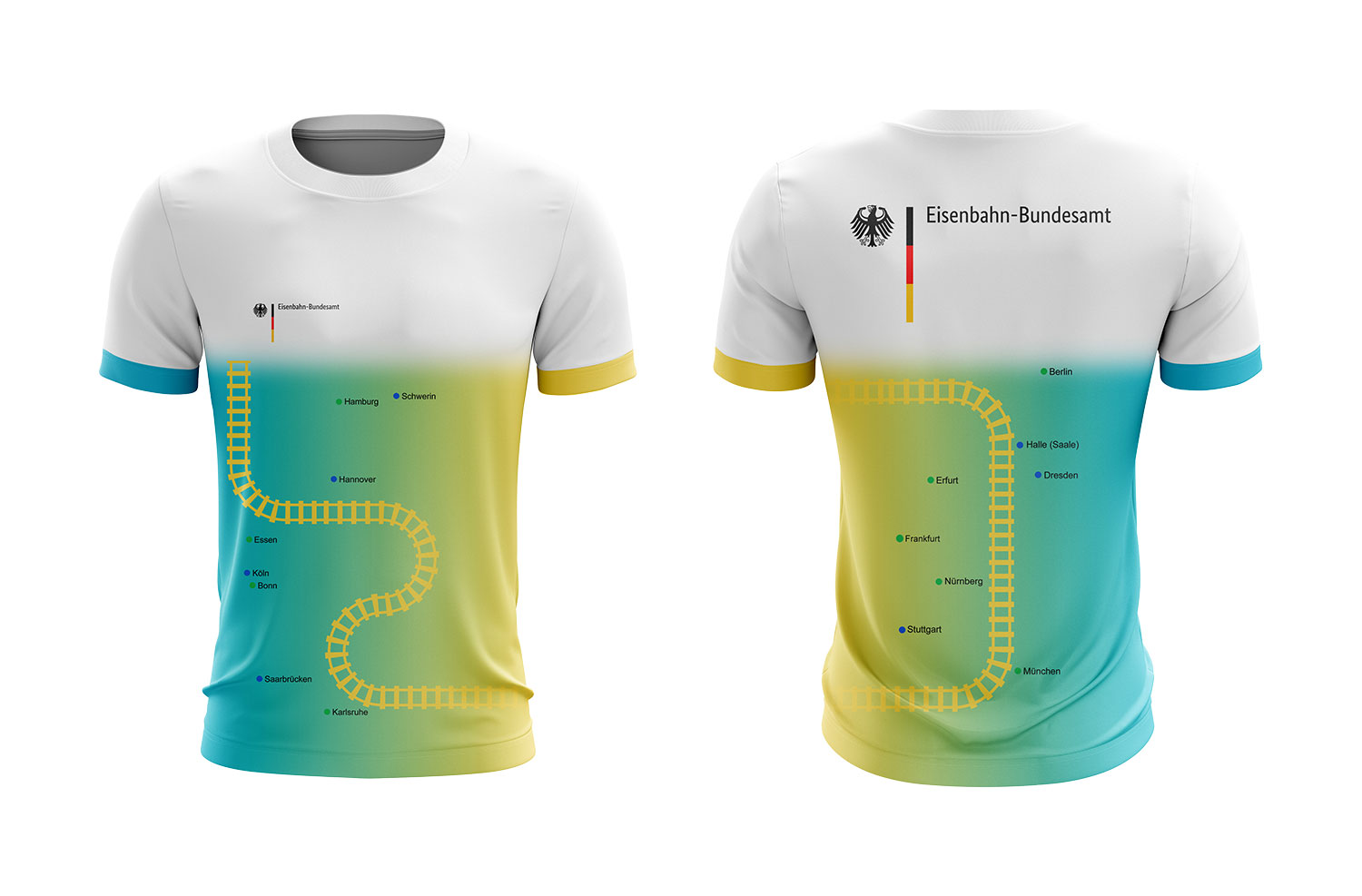 Laufshirts für das Eisenbahn-Bundesamt