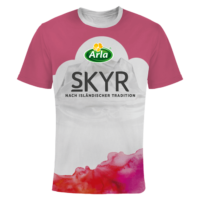 Lauftrikot mit Fotodruck vollflächig vorne