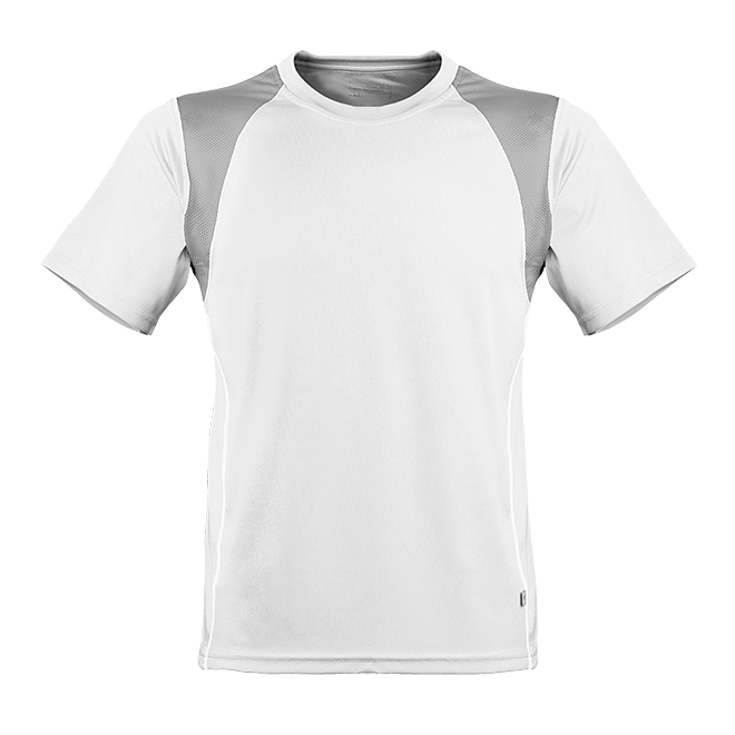 Marathon Shirt Herren weiß/silber