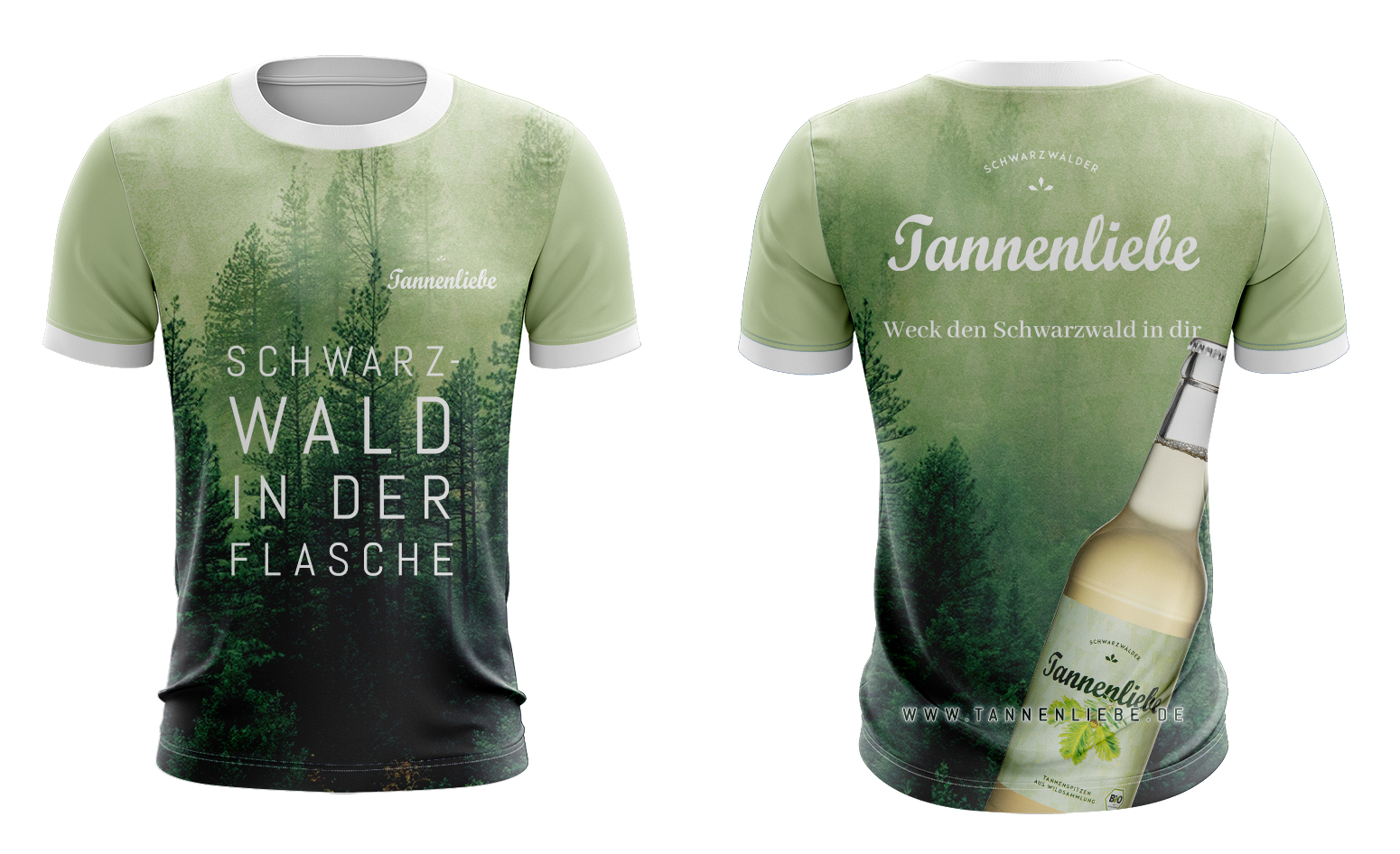 Laufshirts Schwarzwald Tannenliebe