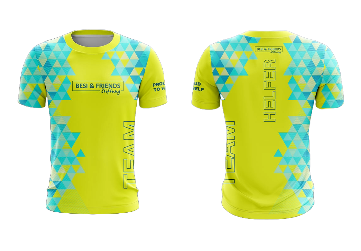 Charity Laufshirts individuelll bedrucken