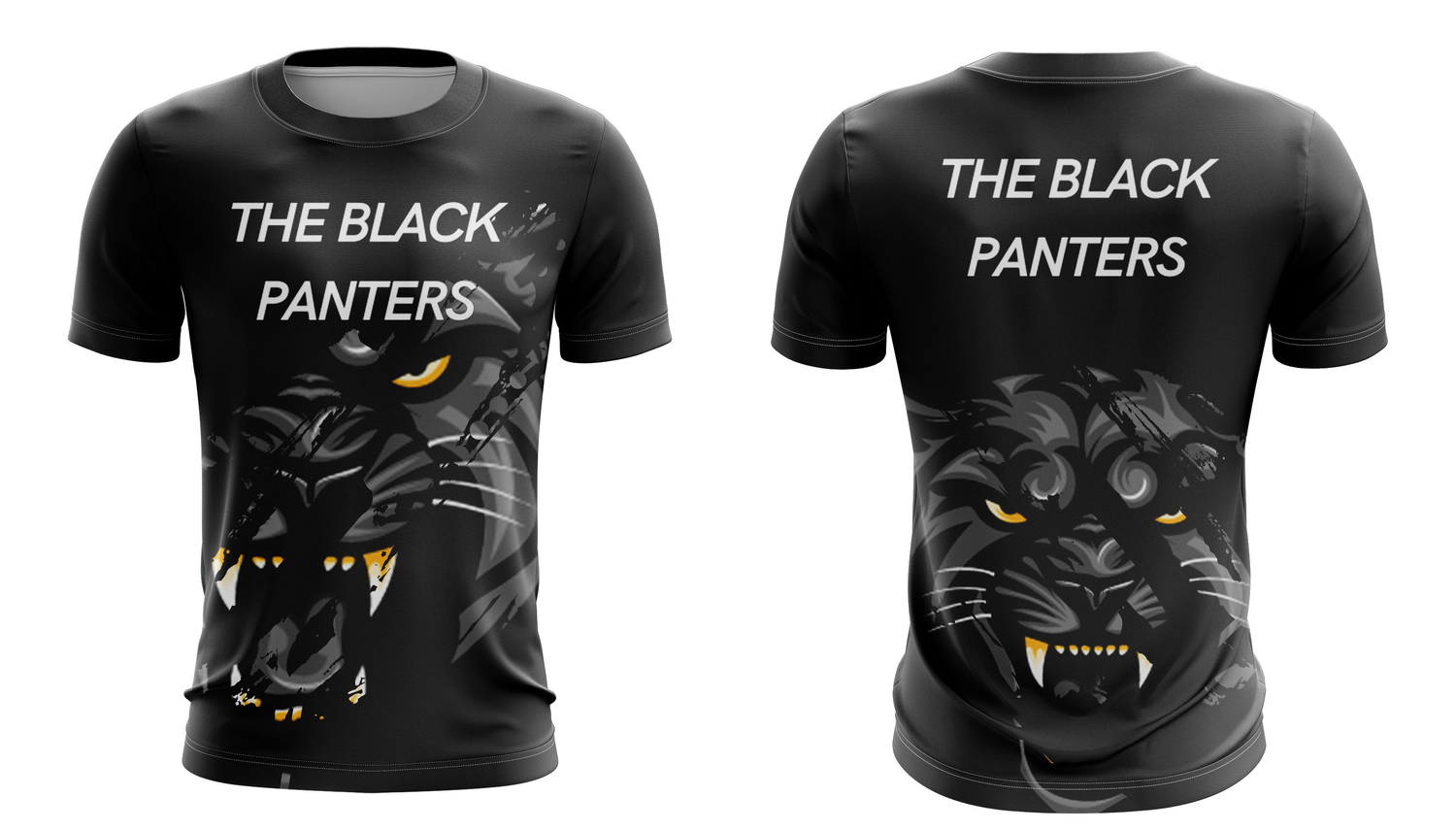 esport Trikot Design schwarzer Panther